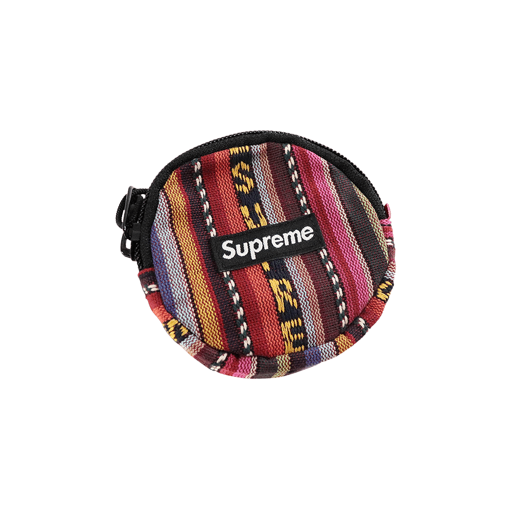 Buy Supreme Woven Stripe Coin Pouch 'Multicolor' - SS20B14