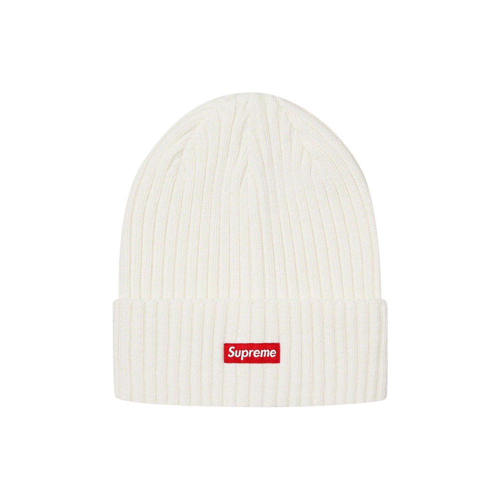 Supreme overdyed sales beanie white