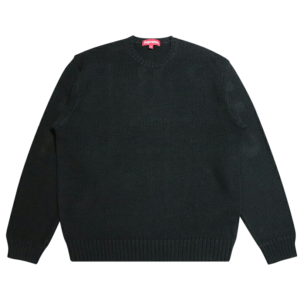 Supreme Back Logo Sweater 'Black'