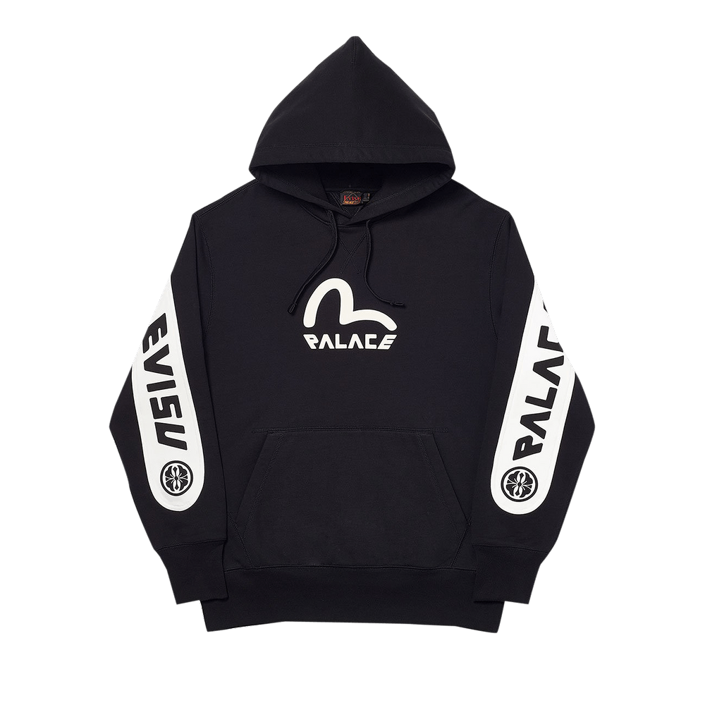パーカー・フーディ Palace Evisu Hood HOODIE HOODY HOODED Grey SS 20 2020 Buy Palace x Evisu Hood 'Black' - P17EV005 | GOAT