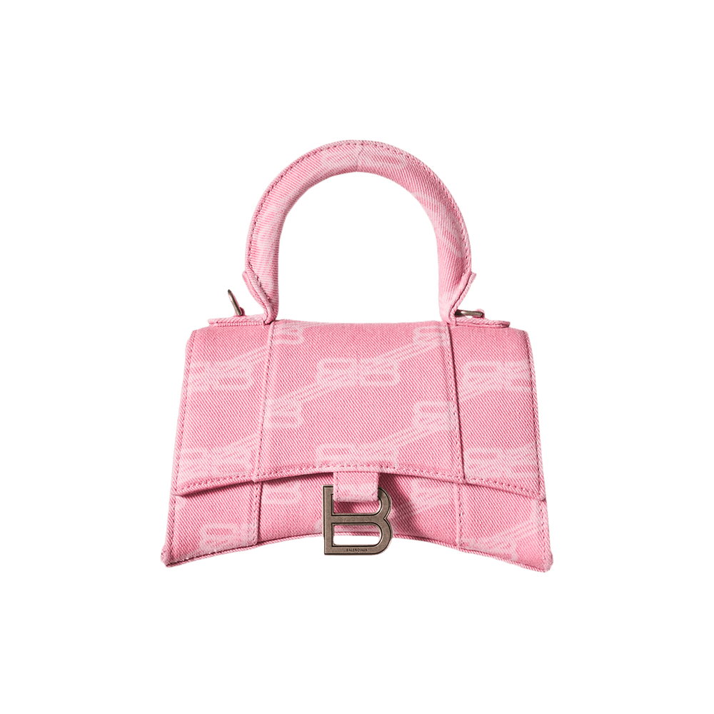 Balenciaga Hourglass XS Top Handle Bag 'Sweet Pink'