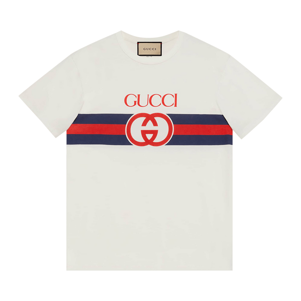 Buy Gucci Interlocking G T-Shirt 'White' - 548334 XJET1 9095