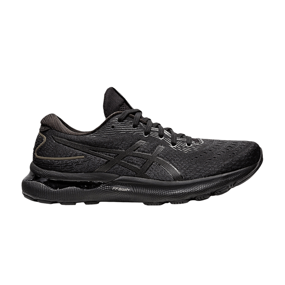 Asics Gel Nimbus 24 2E Wide Triple Black