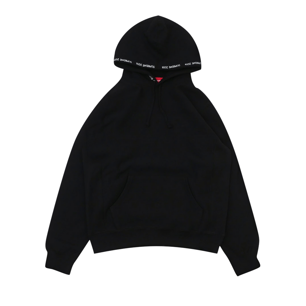 Buy Supreme Channel Hooded Sweatshirt Black SS18SW23