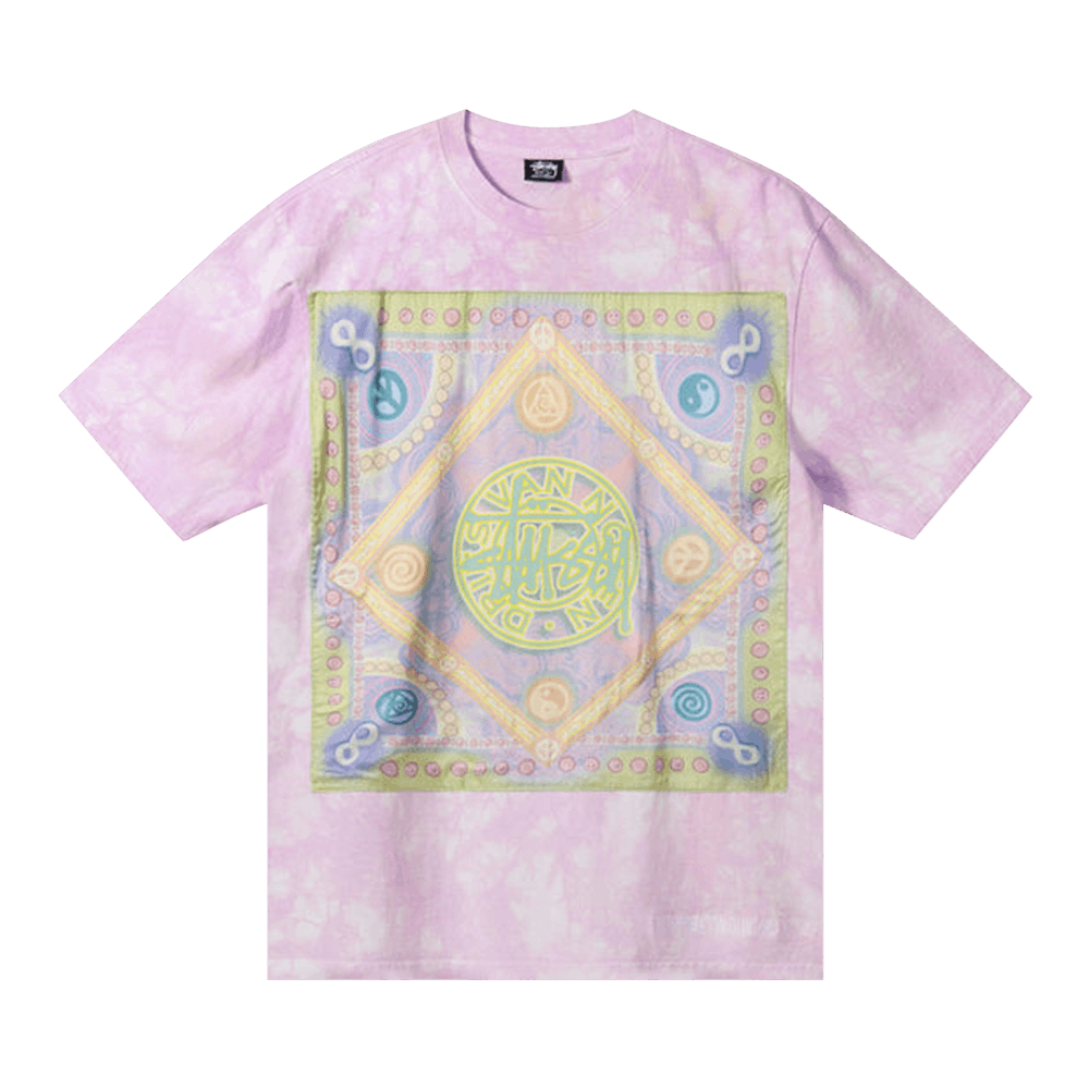 Buy Stussy x Dries Van Noten Bandana Tee 'Lilac' - 3903788 Buy Stussy x Dries Van Noten Bandana Tee 'Lilac' - 3903788