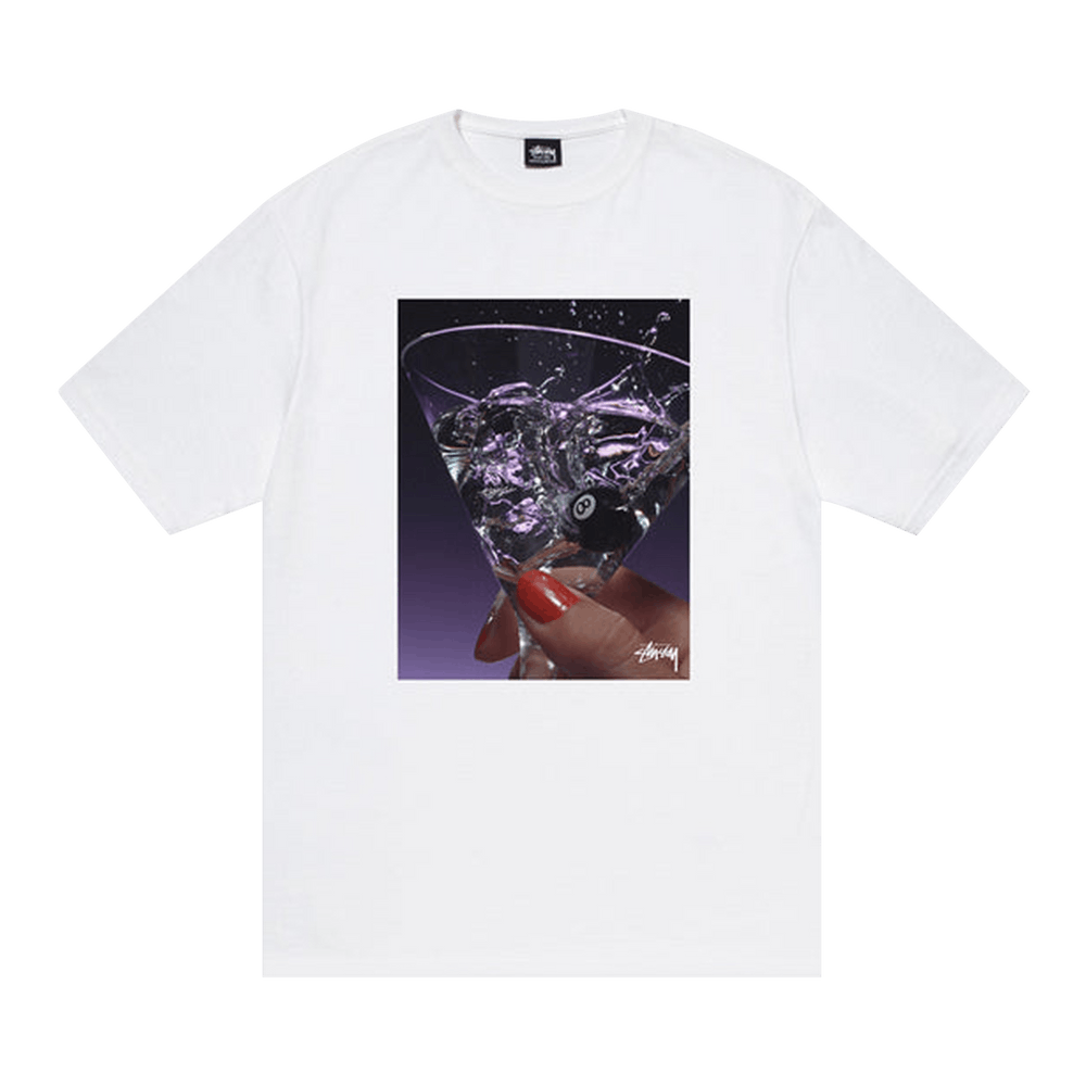 Buy Stussy Martini Tee 'White' - 1904849 WHIT | GOAT