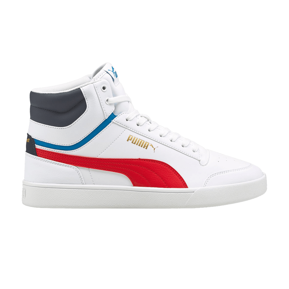 Buy Puma Shuffle Mid 'White High Risk Red' - 380748 03 | GOAT