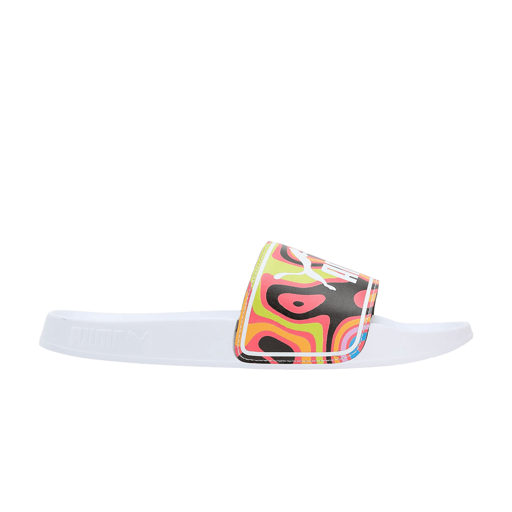 Buy Puma Leadcat 2.0 Graffiti Slide 'White' - 387238 02 | GOAT