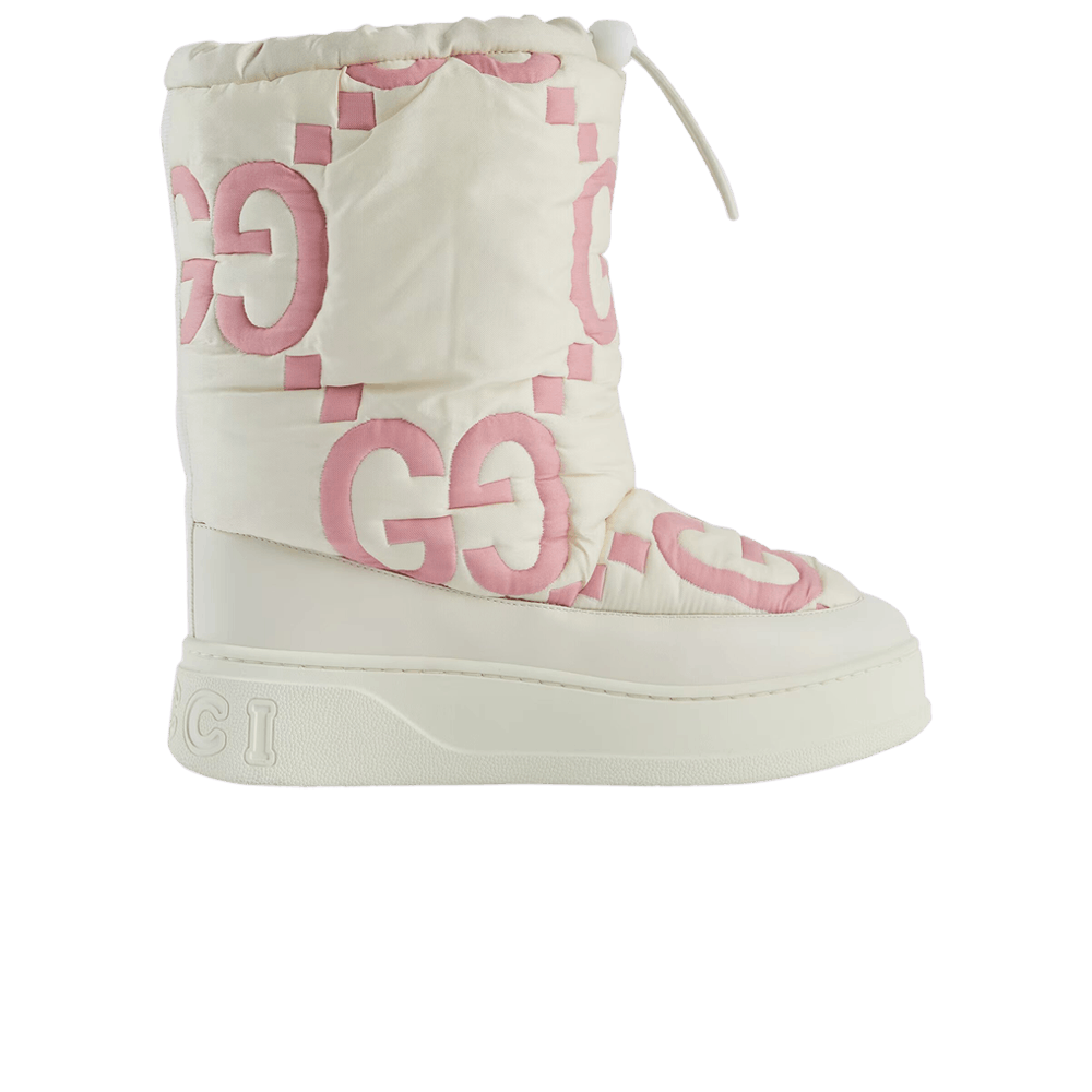 Pink gucci boots deals