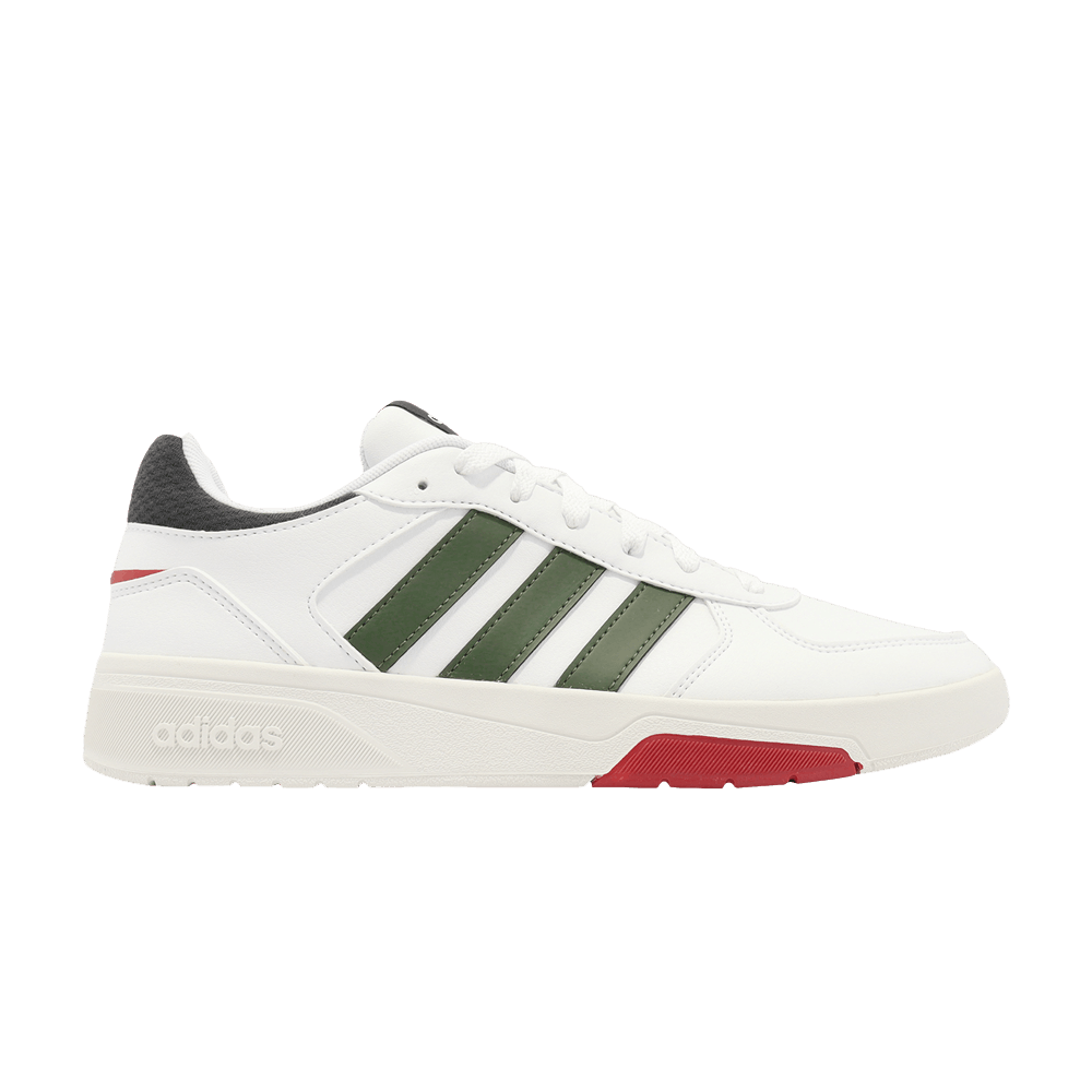 adidas gazelle silver green womens ADIDAS COURTBEAT COURT LIFESTYLE - WHITE – bCODE main image 1