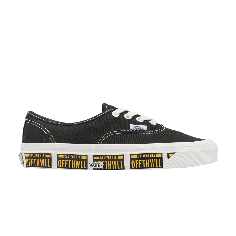 Vans Authentic 44 Dx Anaheim Factory - Vanity Plate Black