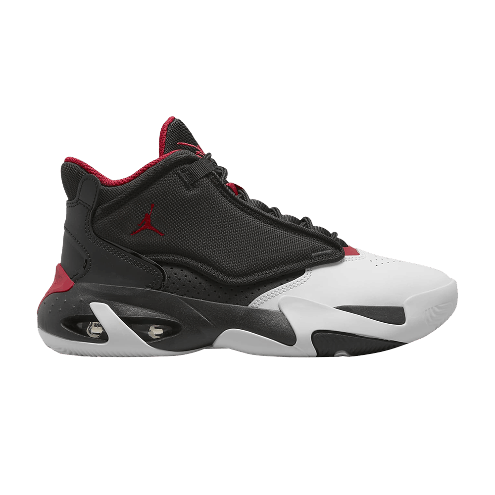 Air Jordan Max Aura 4 Gs Black White Gym Red