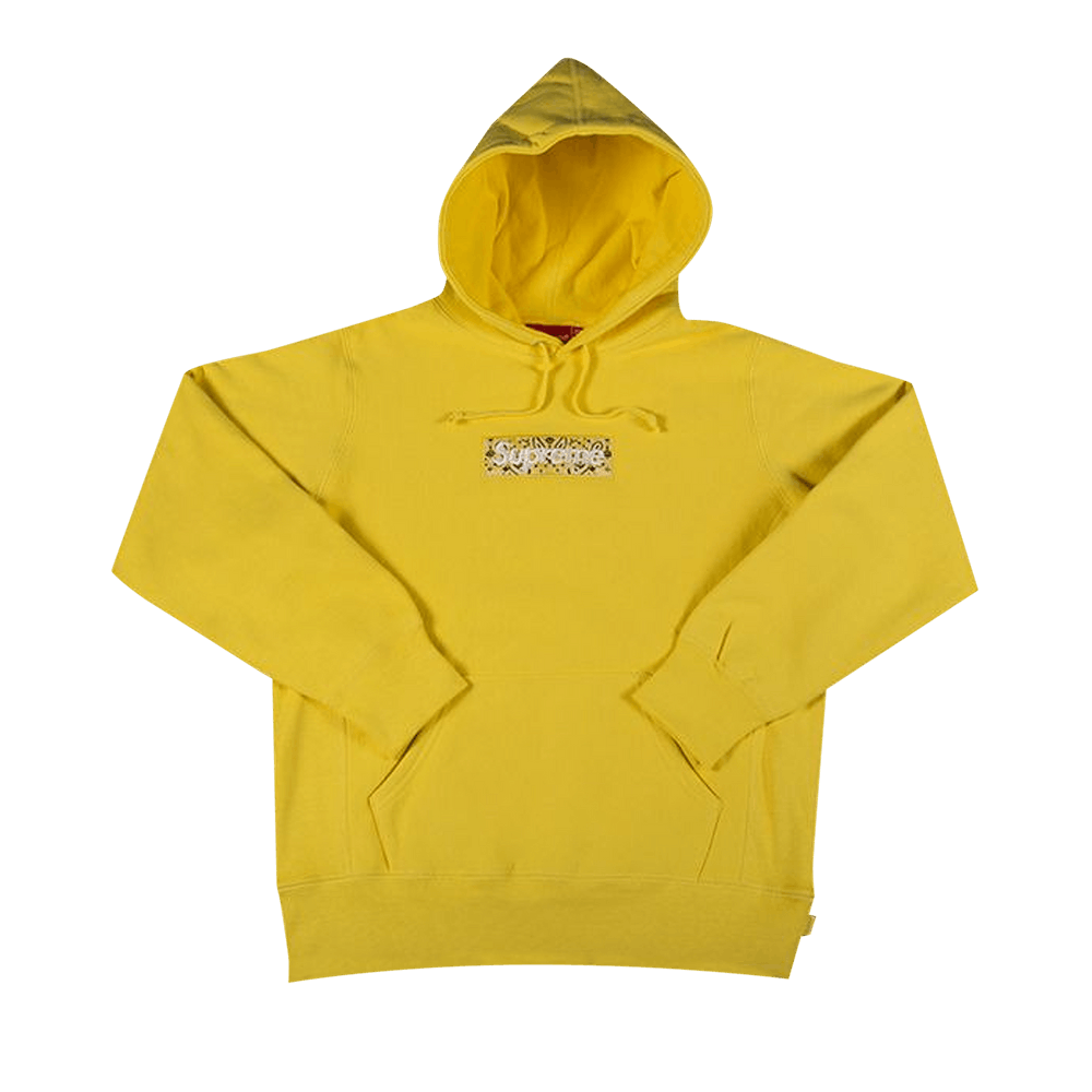 Supreme box logo yellow hot sale