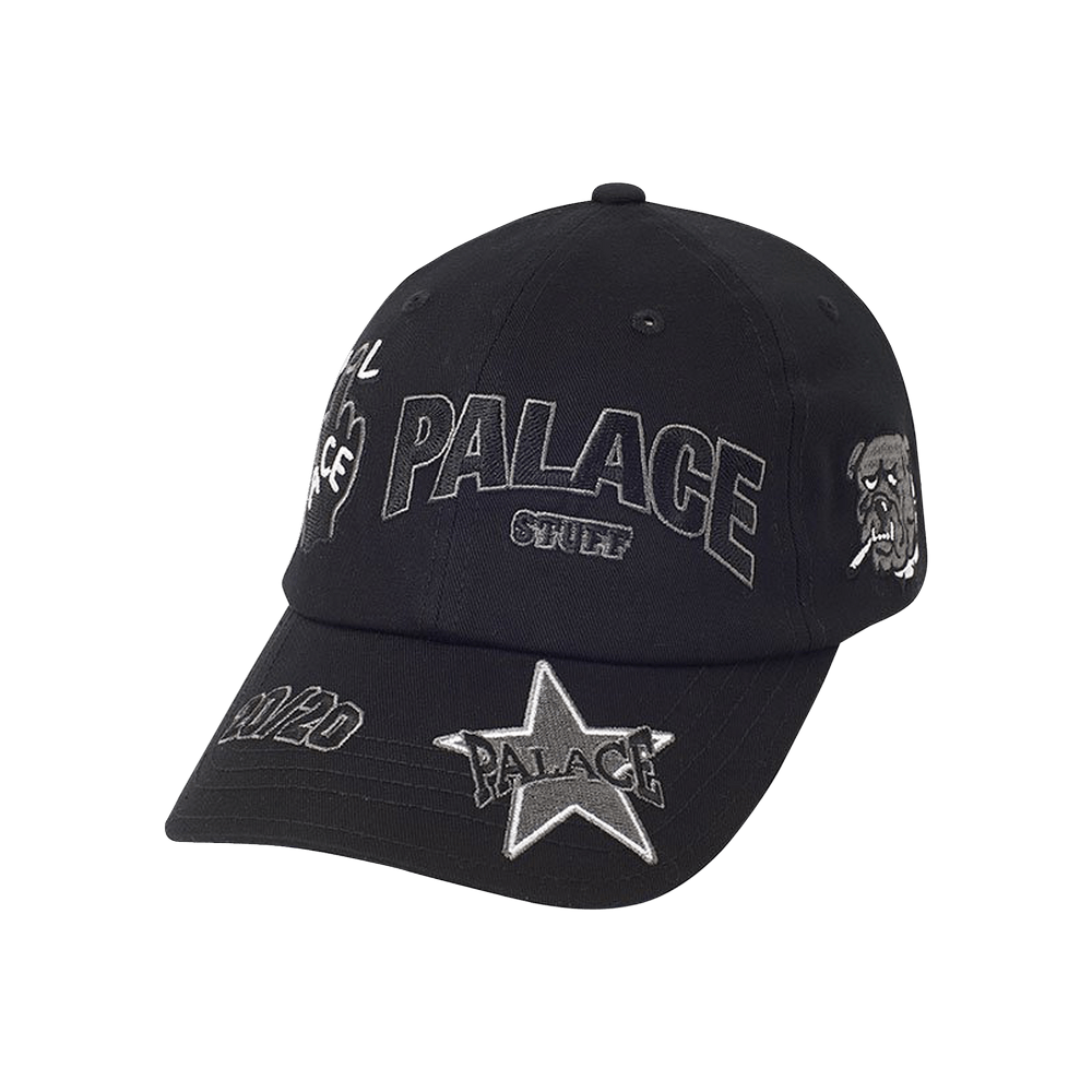 Buy Palace Multi Pack 6-Panel 'Black' - P18H019 | GOAT