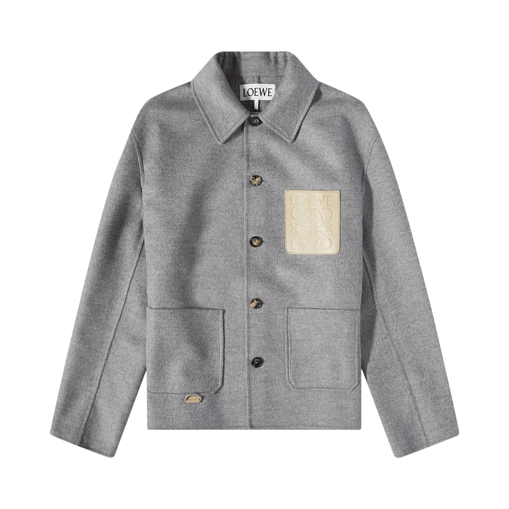 【LOEWE】2019AW GREY WOOL 2tuck half-pant LOEWE】2019AW GREY WOOL 2tuck half-pant（Loewe Draped Wide