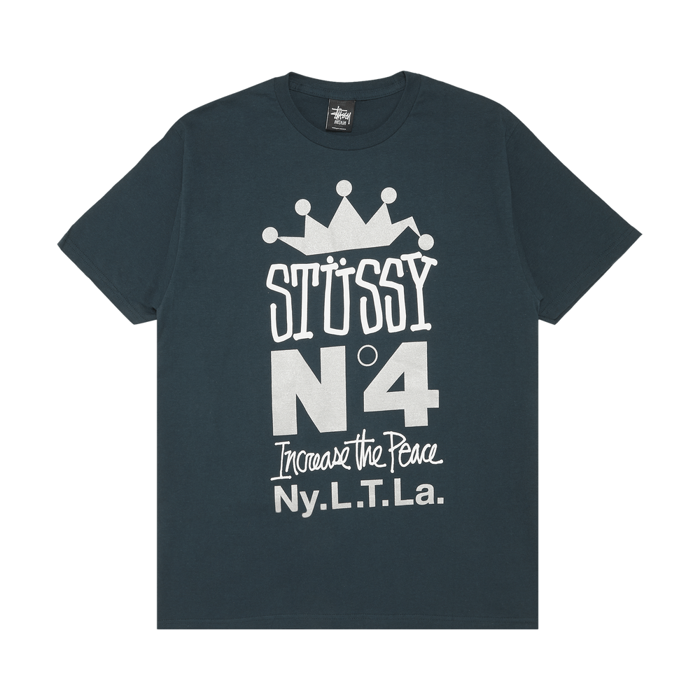 Buy Stussy Crown Stack Tee 'Dark Teal' - 1903085 DARK | GOAT UK