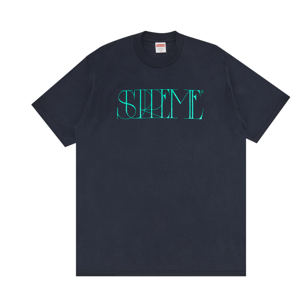 Buy Supreme Trademark Tee 'Navy' - FW22T61 NAVY | GOAT