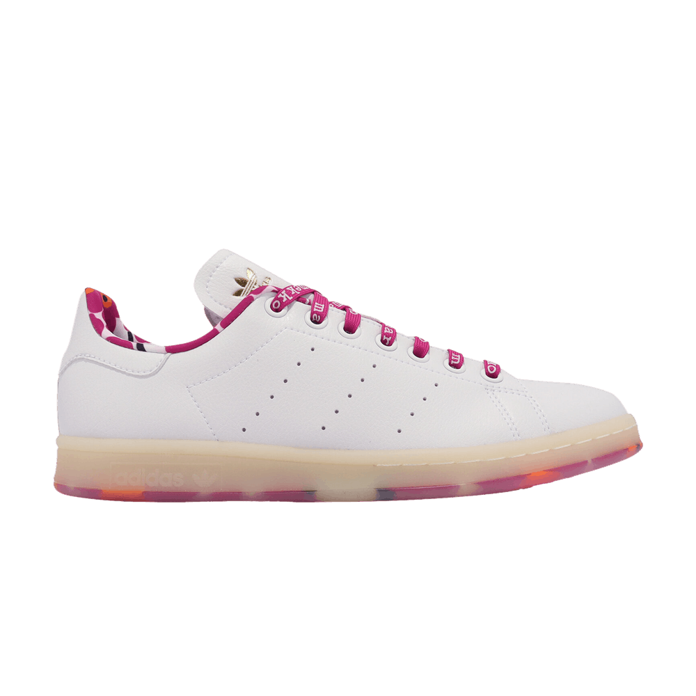 Adidas stan smith pink floral best sale