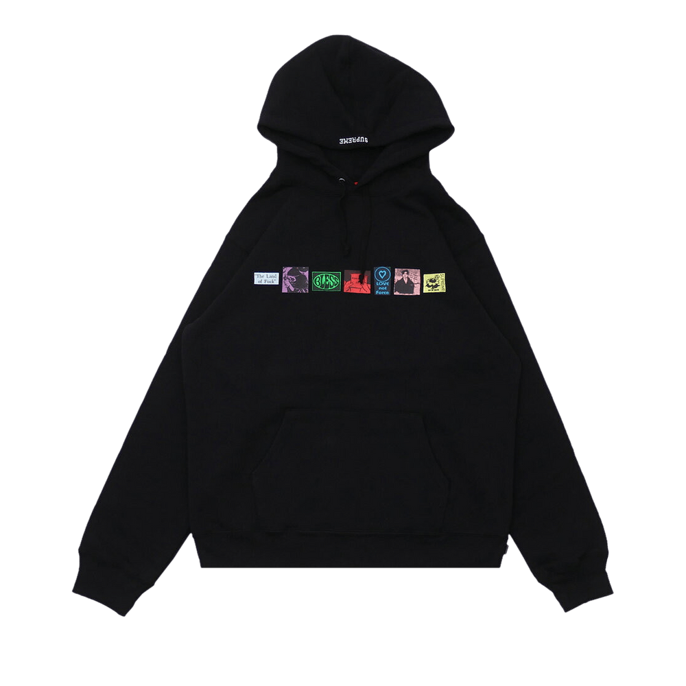 Supreme bless hooded sweatshirt black cheap