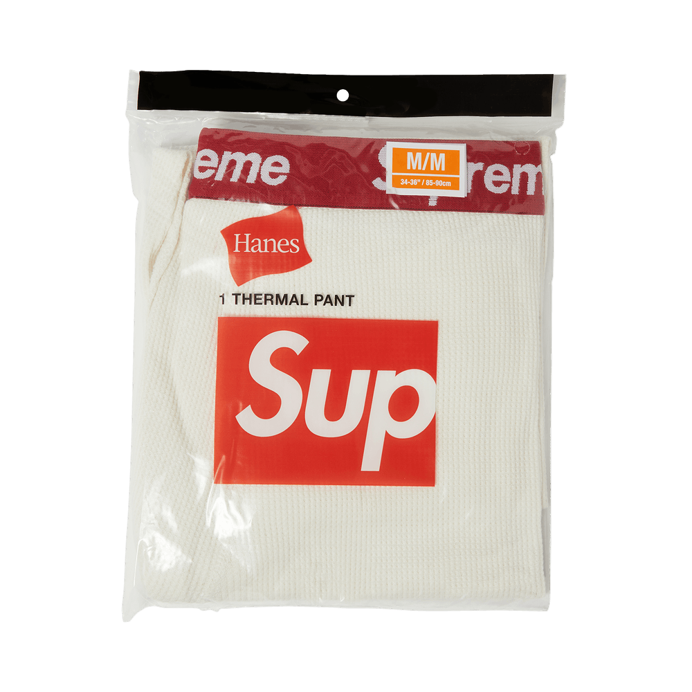 Supreme/hanes Thermal Pant (1 Pack) Red