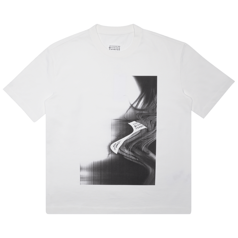 Buy Maison Margiela Illusion Print T-Shirt 'White