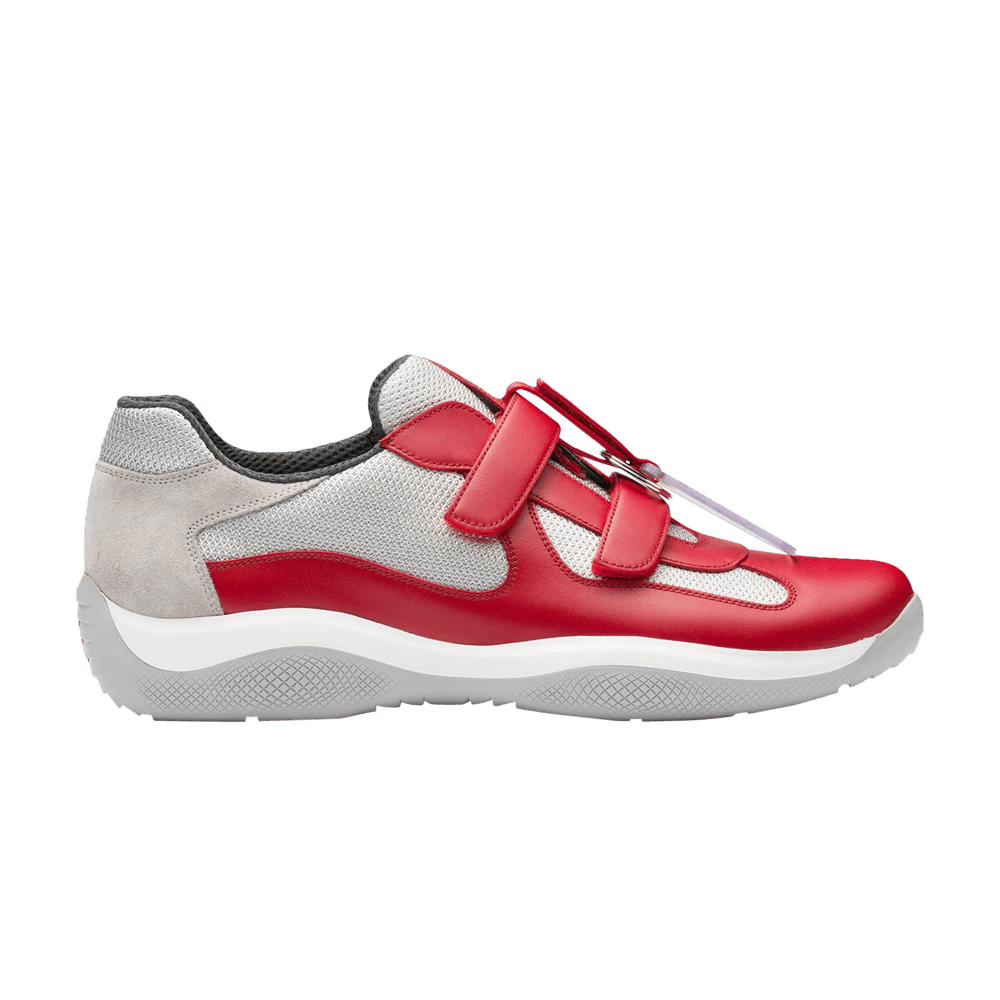 Red prada americas cup sneakers shop