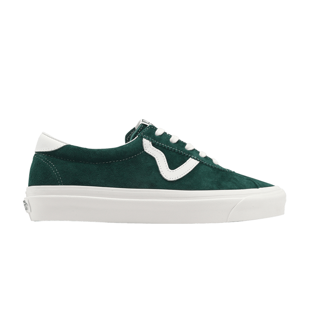 Vans Style 73 Dx Pig Suede - Dark Green White