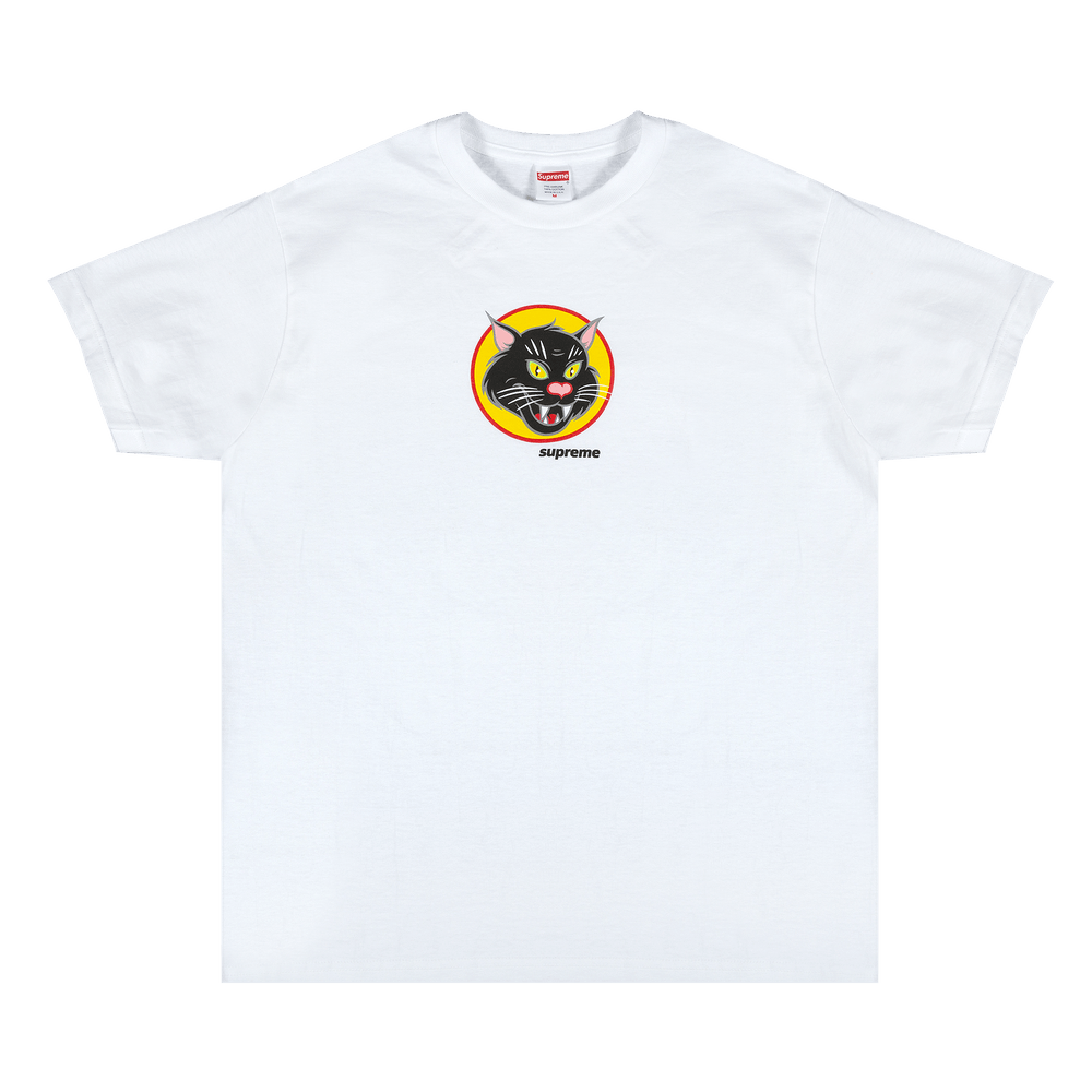 Buy Supreme Black Cat Tee 'White' - SS20T37 WHITE | GOAT