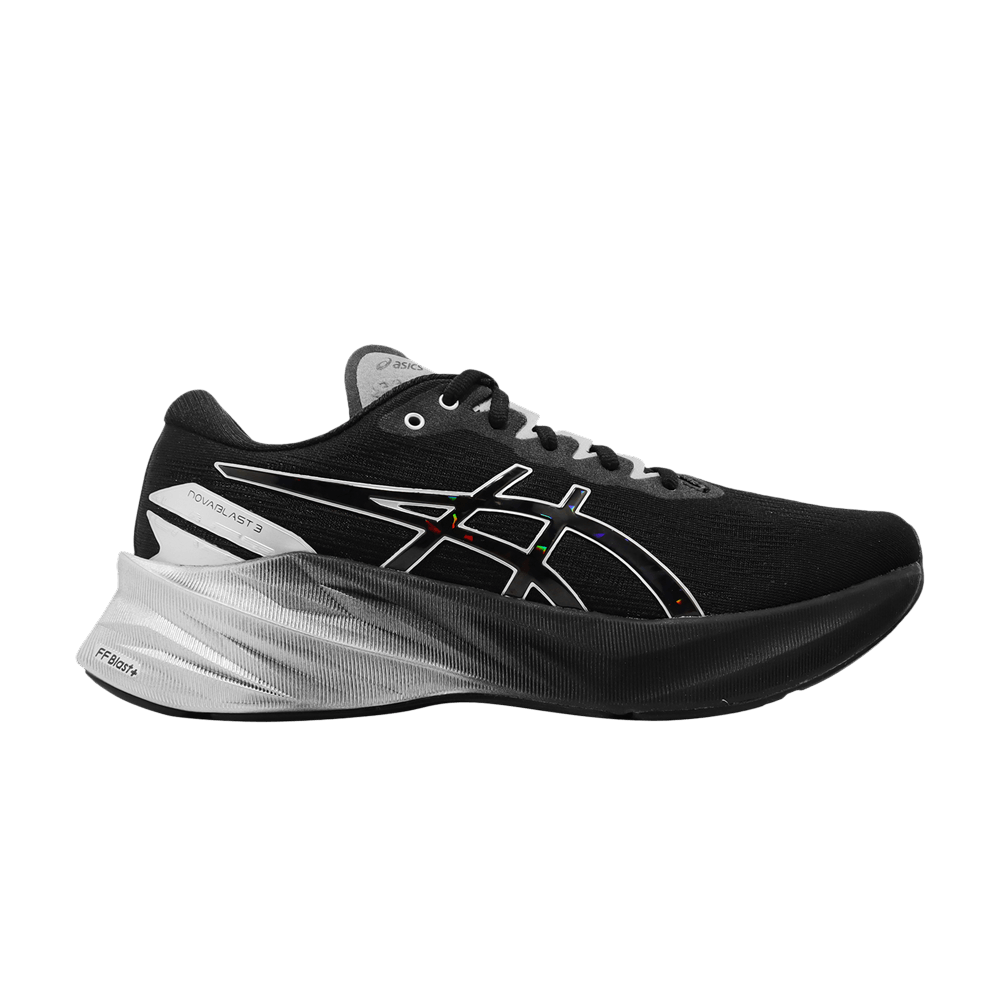 Asics Novablast 3 Platinum Black White
