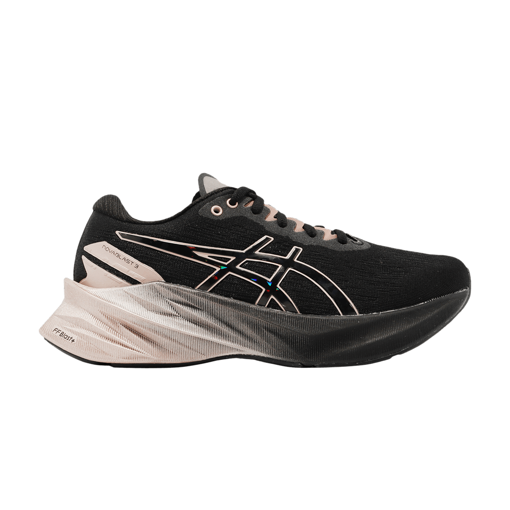 Asics Wmns Novablast 3 Platinum 'Black Rose Gold'