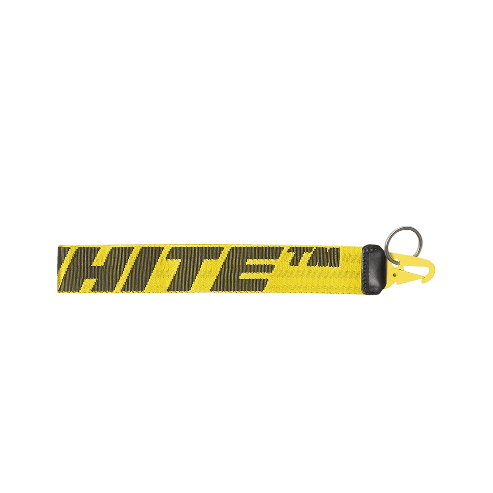 OFF-WHITE Industrial Keychain (SS19) Yellow/Black