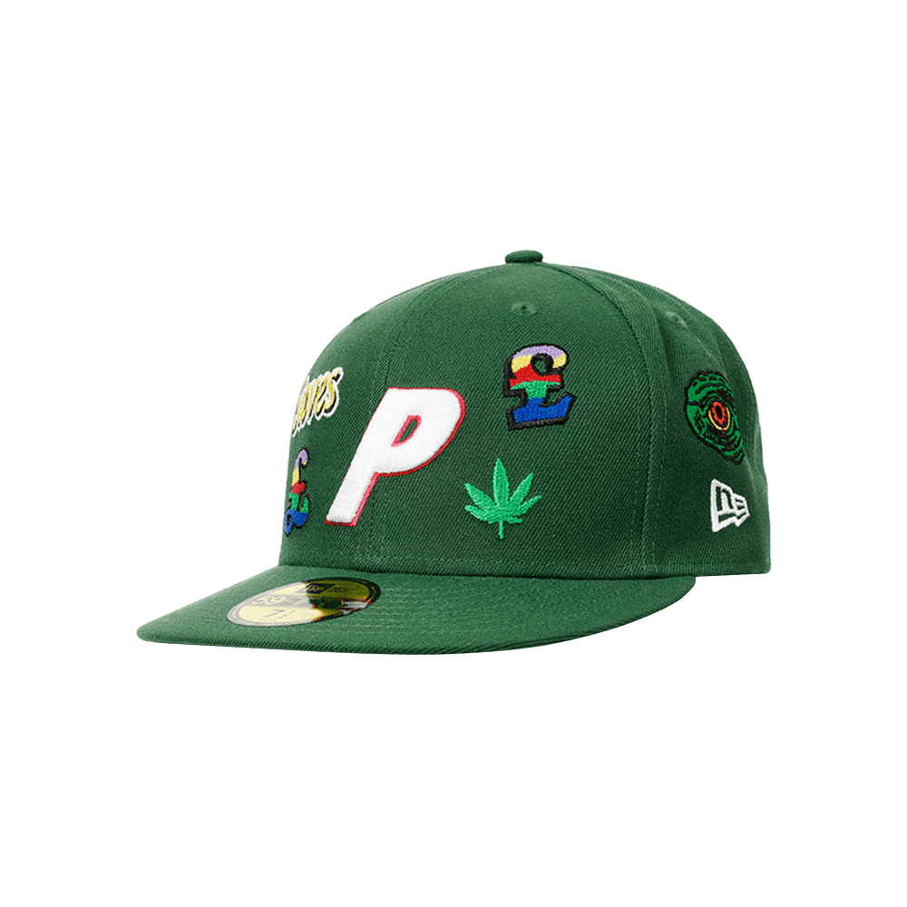 Buy Palace x New Era 59Fifty Jesus Hat 'Green' - P23H159 718