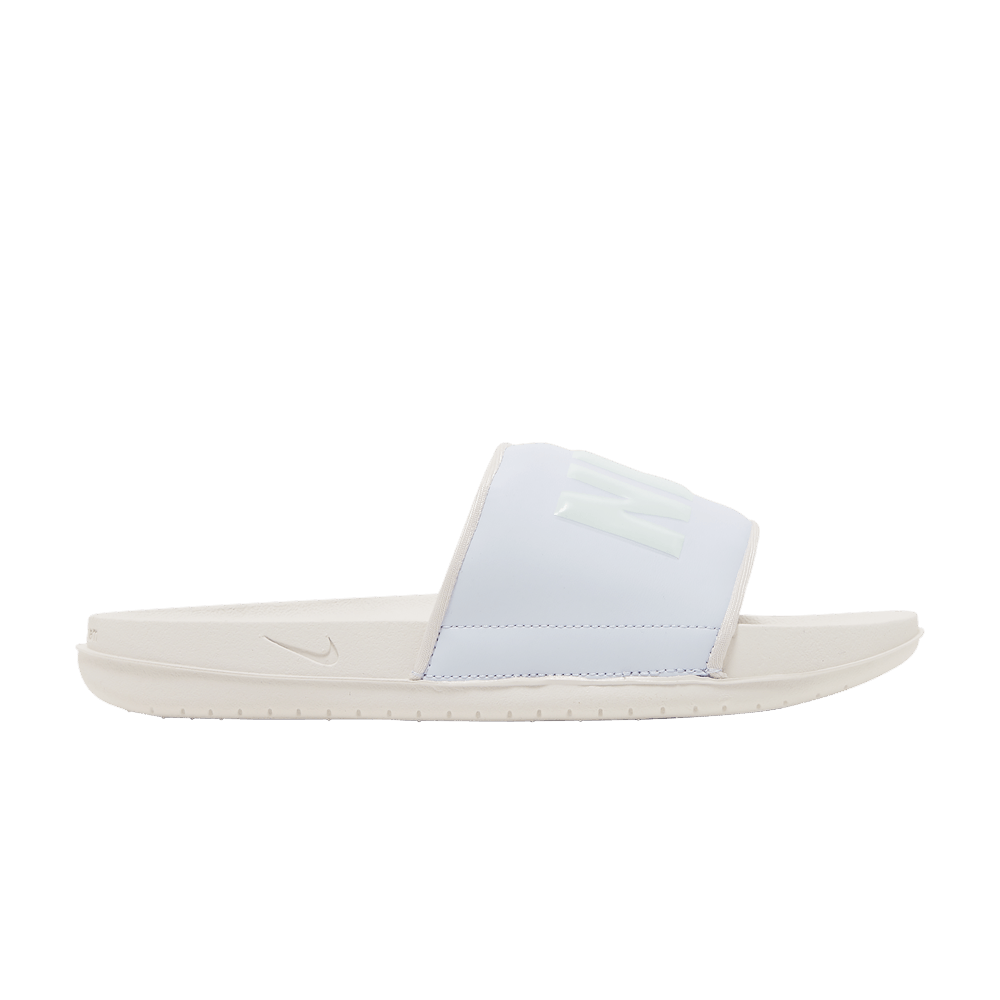 Ladies white nike sliders sales
