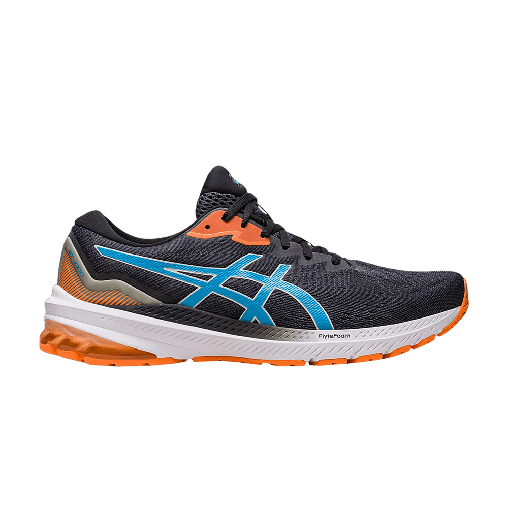 Asics GT 1000 11 Black Island Blue Peach