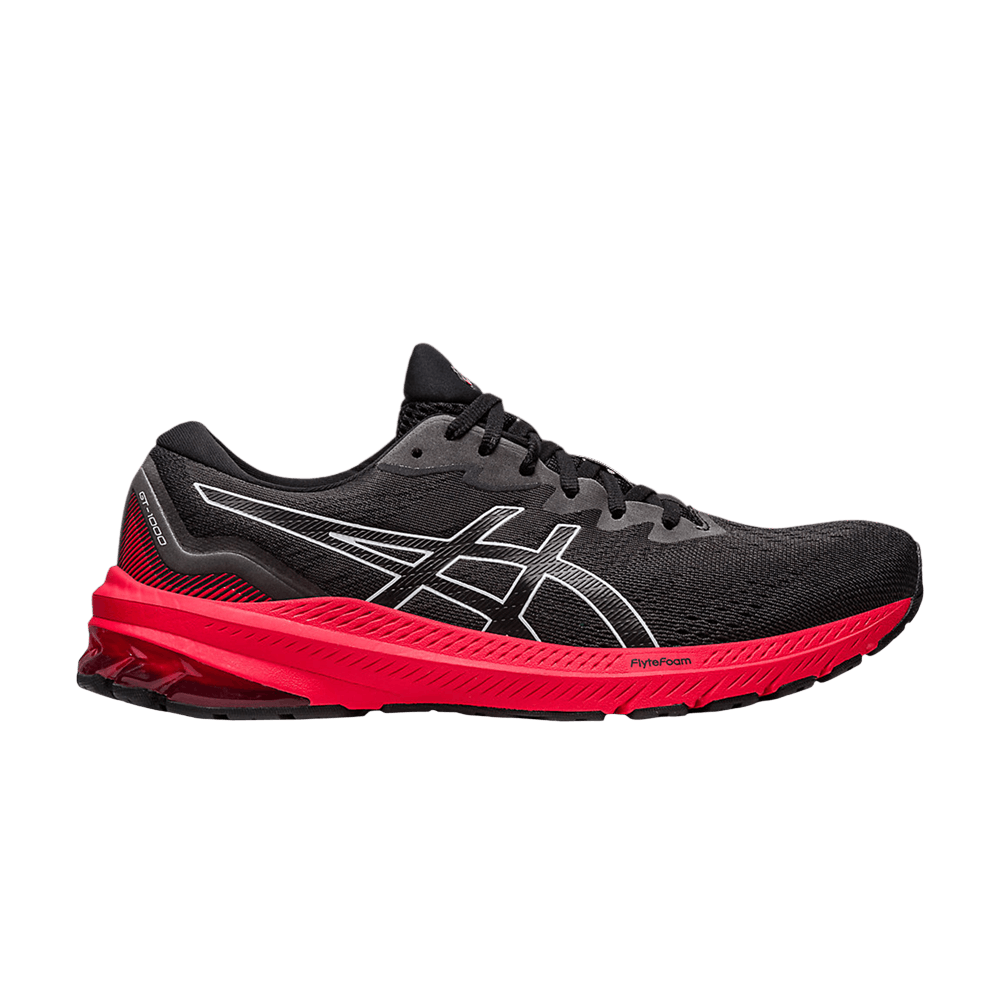 Asics GT 1000 11 Black Electric Red