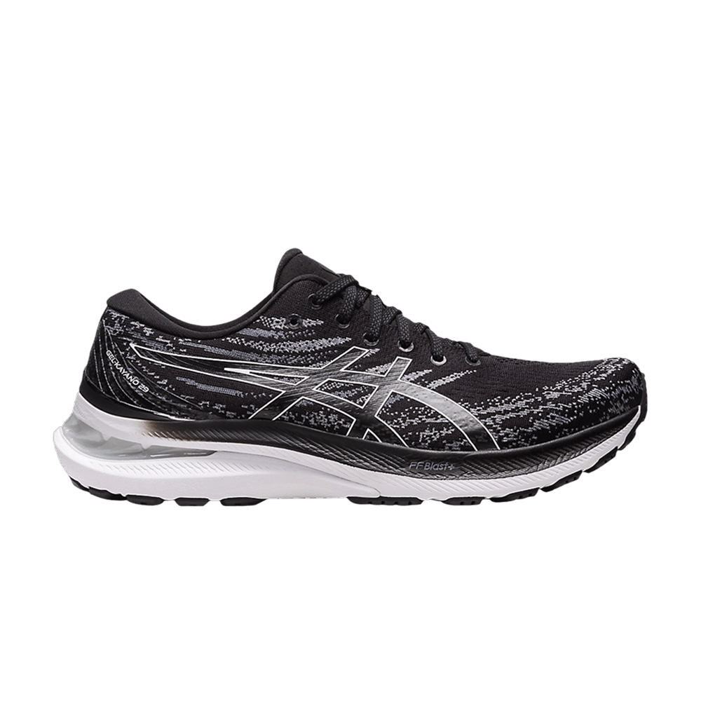 Asics Gel Kayano 29 4E Wide Black White