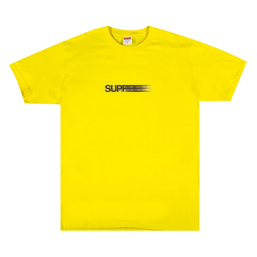 【超目玉】 Buy Supreme Motion Logo Tee 'Yellow' - SS20T75 YELLOW | GOAT Tシャツ/カットソー(半袖/袖なし)