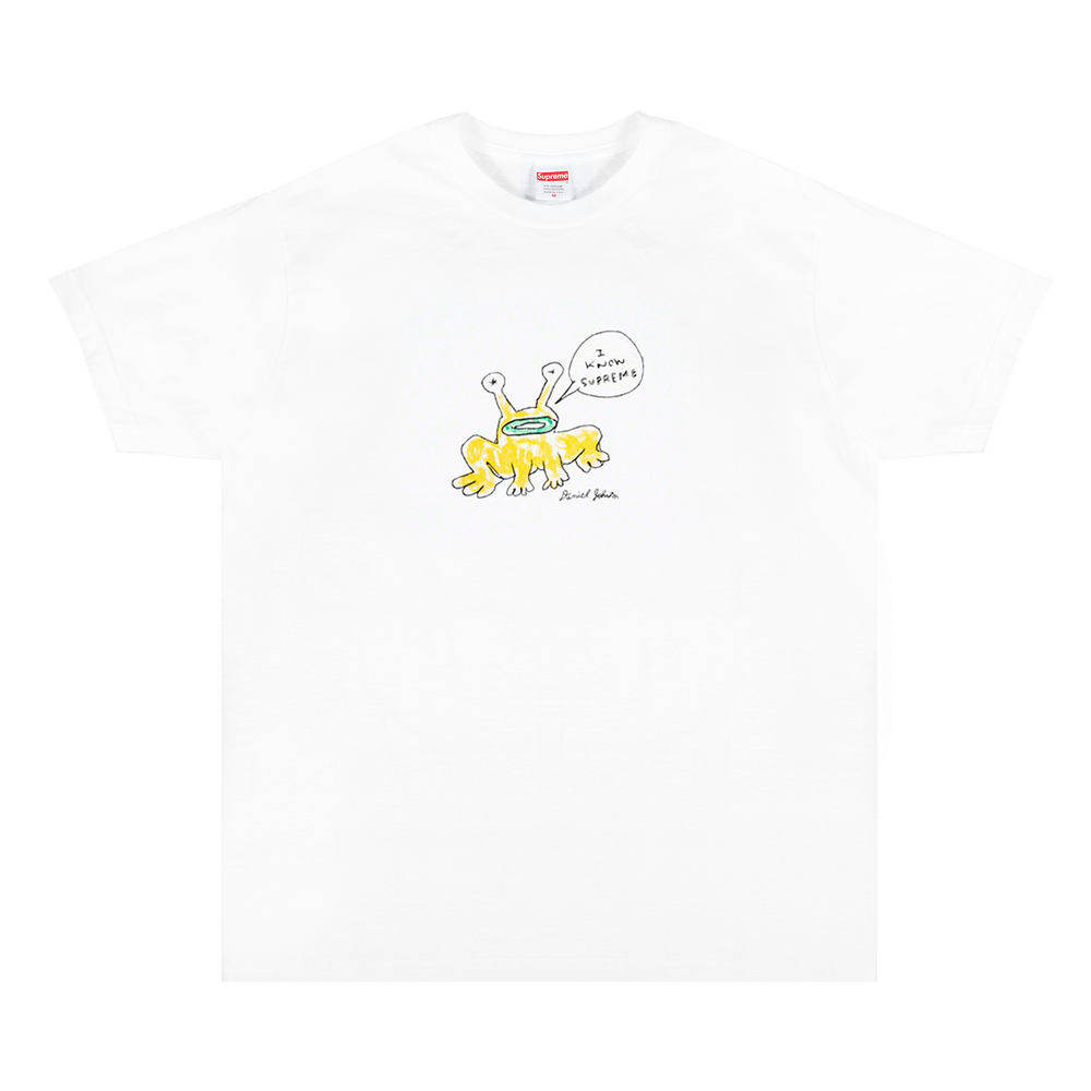 Buy Supreme x Daniel Johnston Frog Tee 'White' - SS20T44 WHITE | GOAT