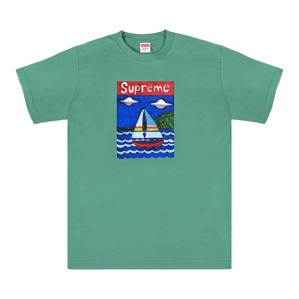 Buy Supreme Sailboat Tee 'Dusty Teal' - SS20T17 DUSTY TEAL
