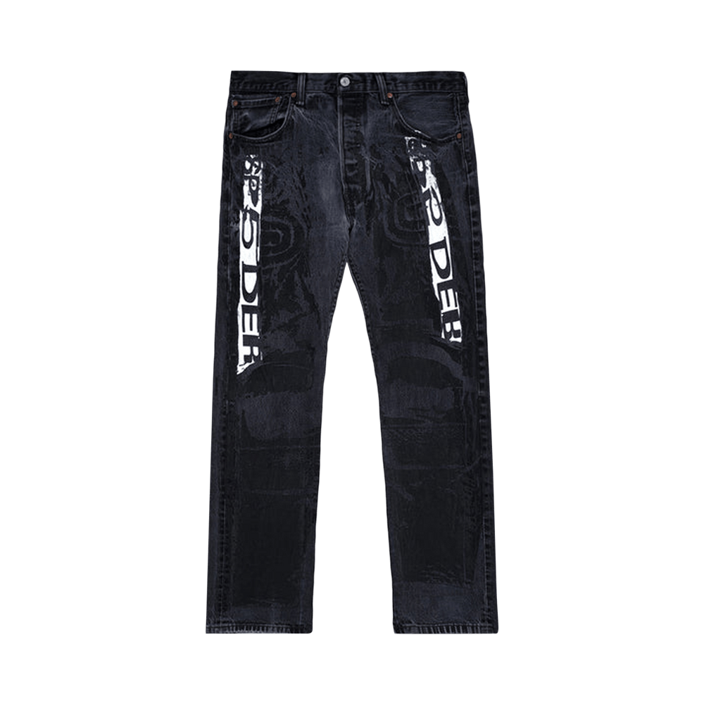 a*o様 soor ploom Retro Jean Black Denim 5 Buy Sp5der Moto Jean 'Vintage Black' - SP5 8D MOJ VBL | GOAT CA