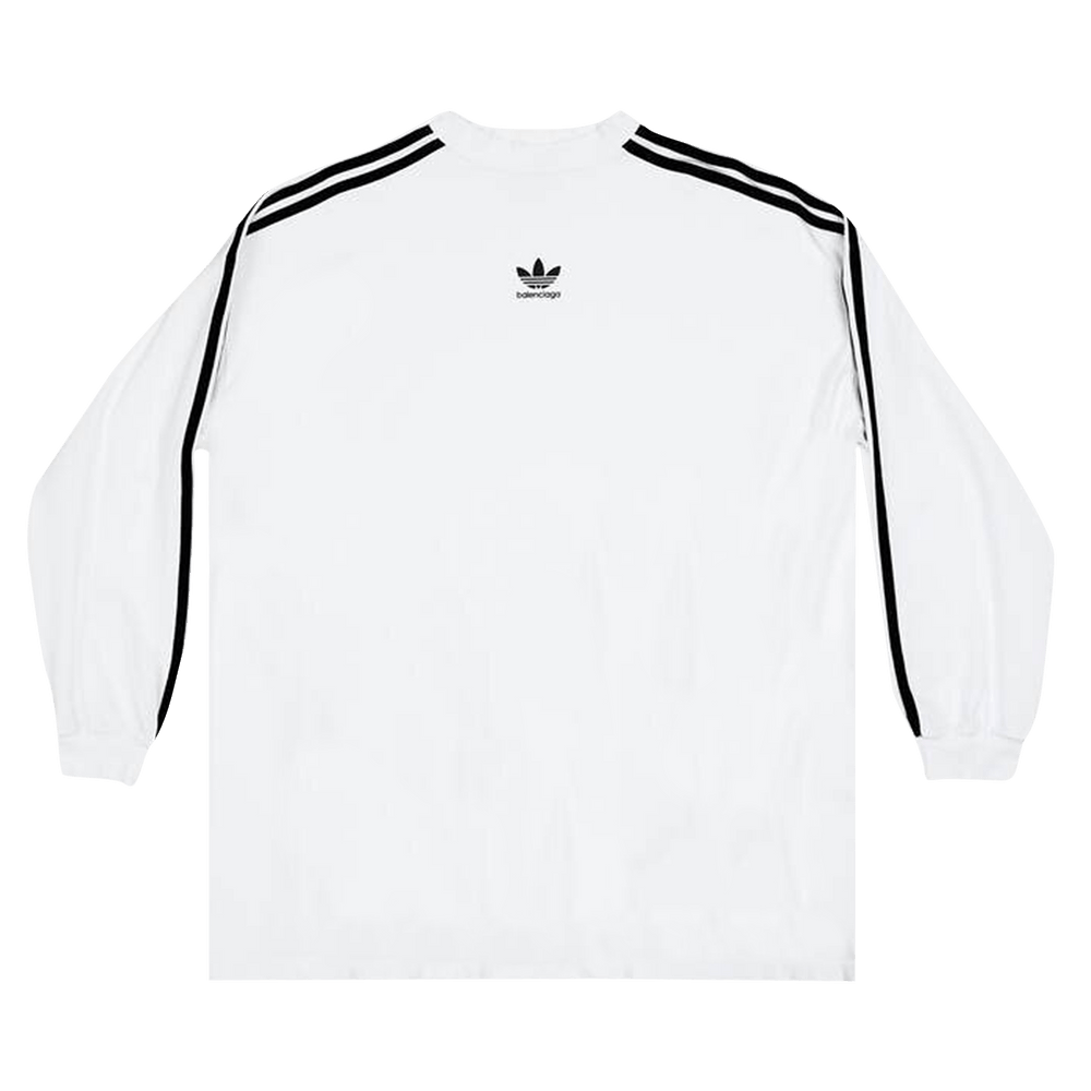 Buy Balenciaga x adidas Oversized Long-Sleeve T-Shirt 'White