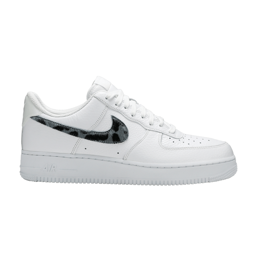 Nike Air Force 1 Shoes Womens 8 Premium Blue White Snakeskin