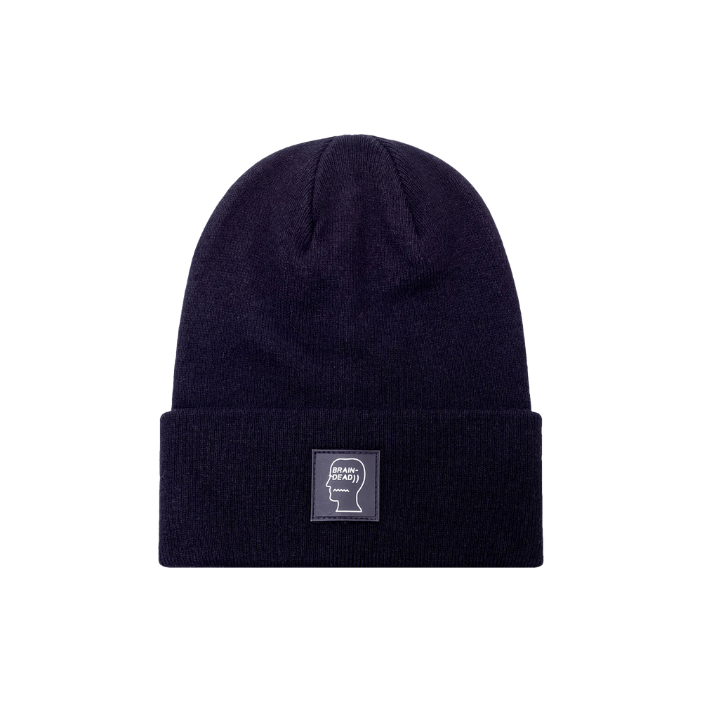 Buy Brain Dead Logo Head Wool Beanie 'Black' - BDF22H04001918BK01