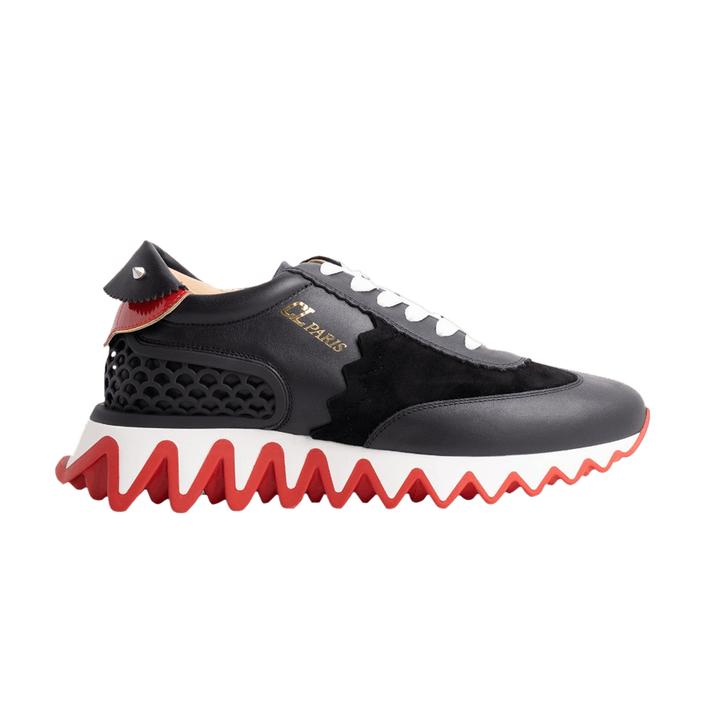 Buy Christian Louboutin Wmns Loubishark 'Black Red