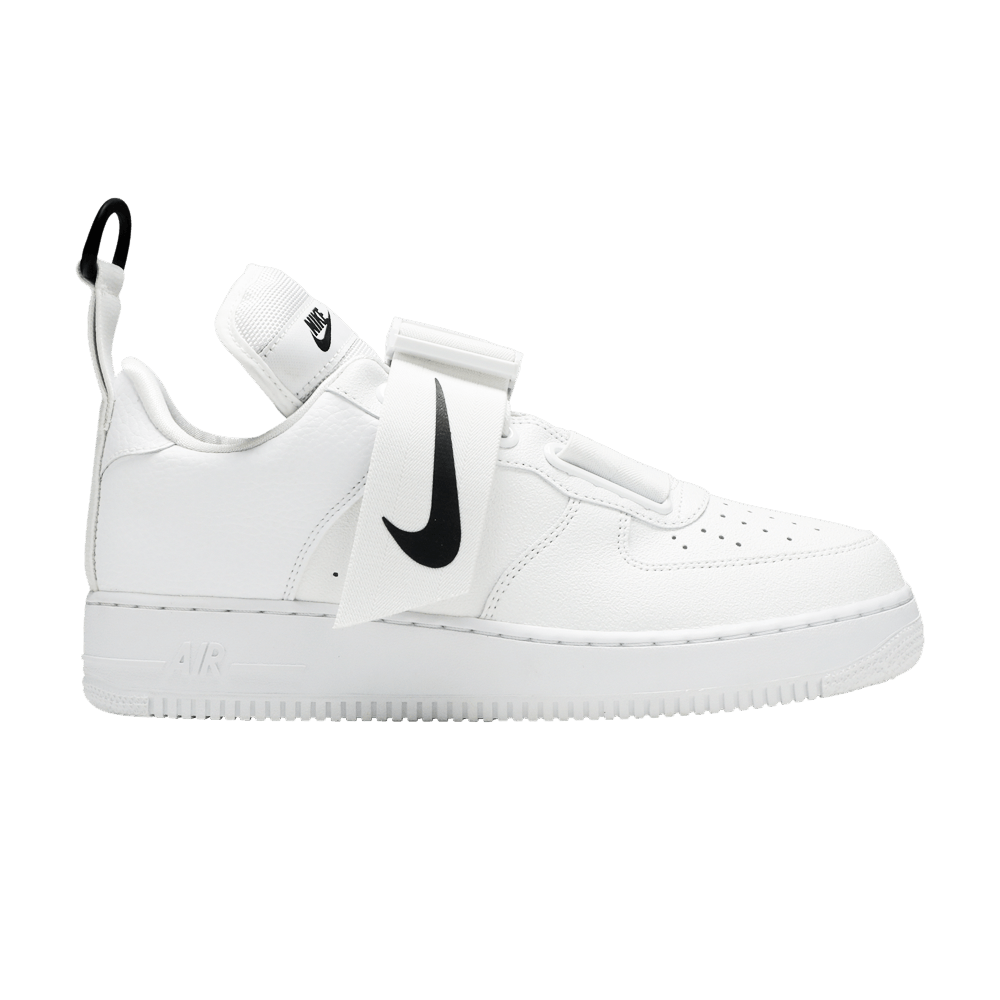 RARE Nike Air Force 1 Utility Black White Gum Mens Shoes AO1531
