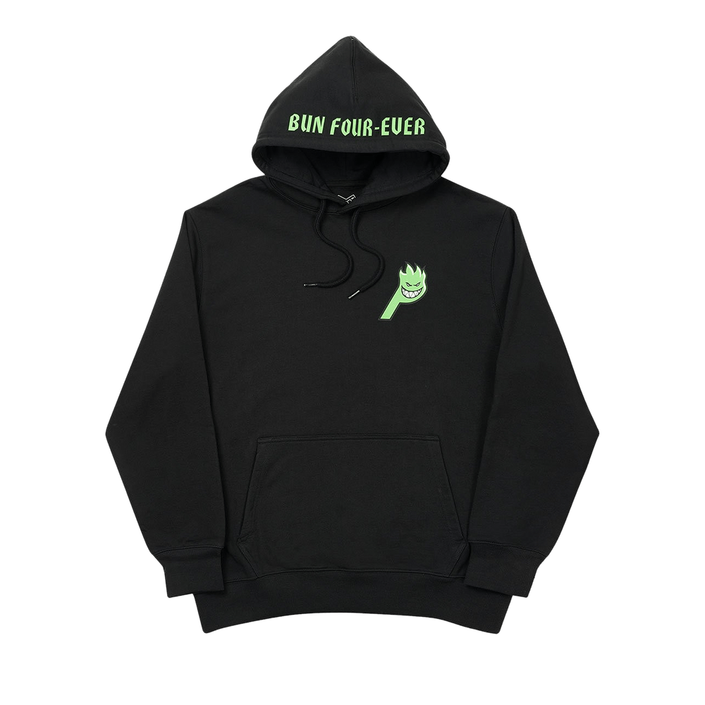 Buy Palace x Spitfire Live To Bun Hood 'Black' - P19HD012 | GOAT