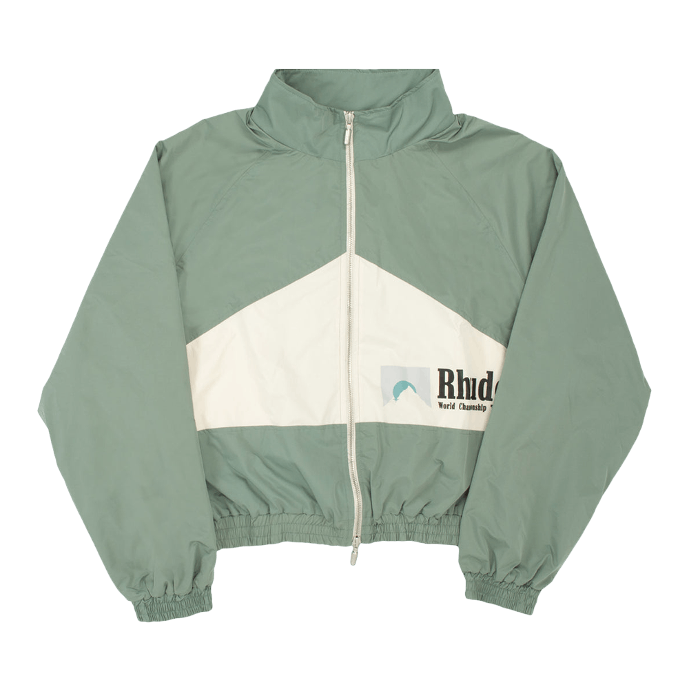 Rhude Full Zip Hoodie S / Sage