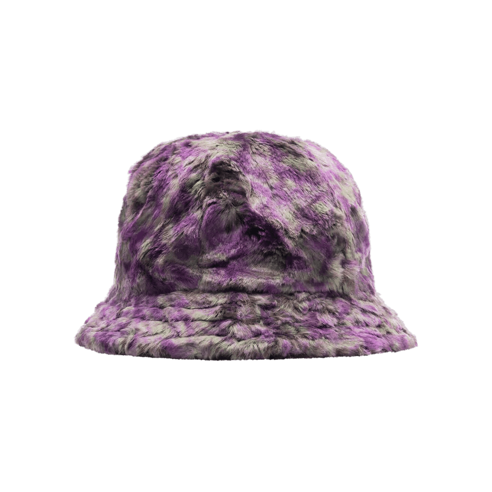 Buy Needles Uneven Printed Faux Fur Bermuda Hat 'Purple/Green' - LQ039 PURP  | GOAT
