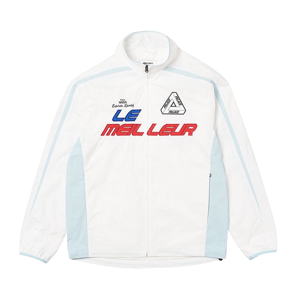 Buy Palace Europa Jacket 'White' - P18SS014 | GOAT SA