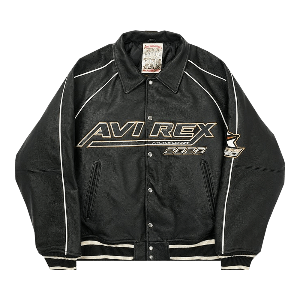 Buy Palace Avirex No Snakes Jacket Black P19JK200 GOAT